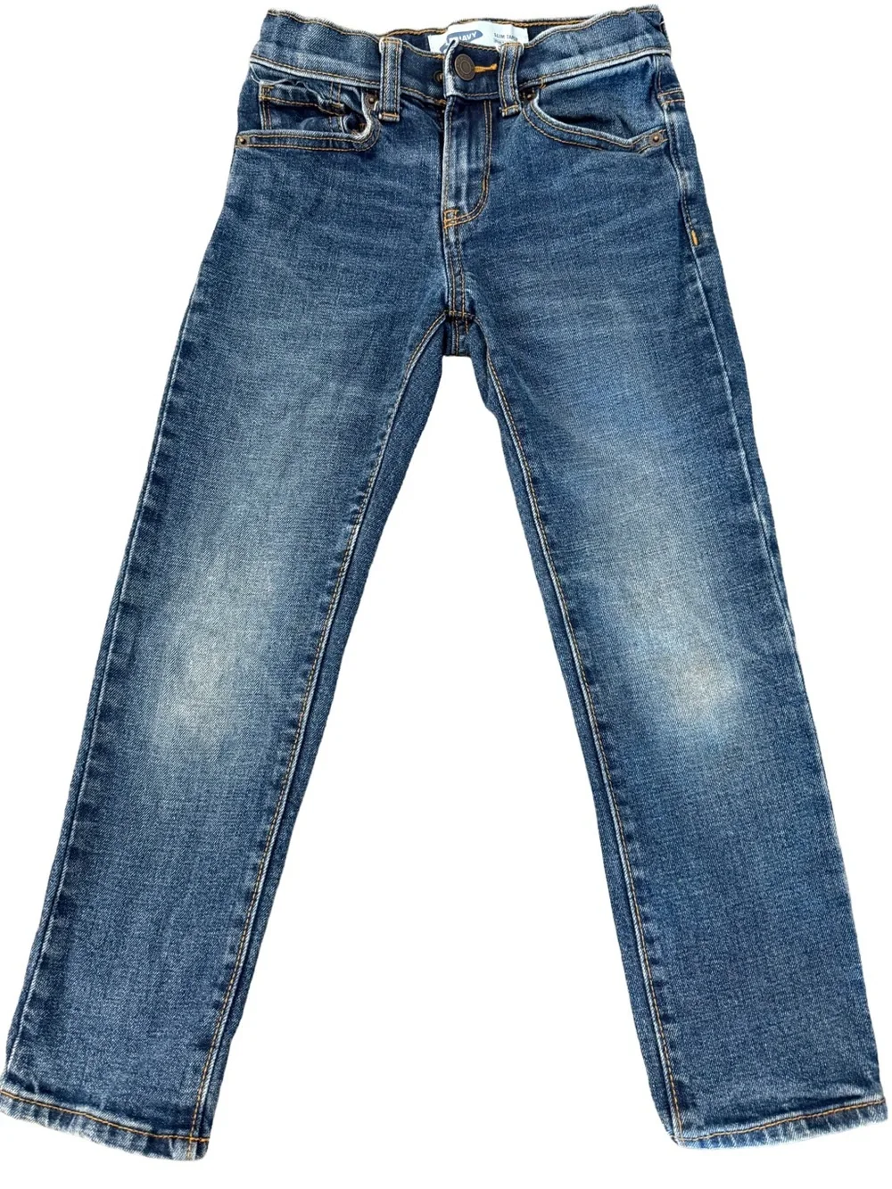 Old Navy boys Straight-Leg Blue Denim Jeans